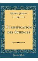 Classification des Sciences (Classic Reprint)
