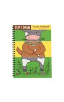 Farm Animals Flip and Draw