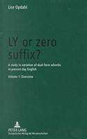 Ly or Zero Suffix?