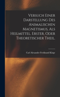 Versuch einer Darstellung des animalischen Magnetismus, als Heilmittel. Erster, oder theoretischer Theil.
