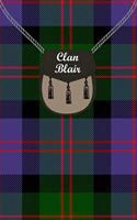 Clan Blair Tartan Journal/Notebook