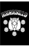 Armadillo: 6x9 120 pages dot grid Your personal Diary for an Awesome Summer