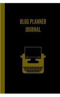 Blog Planner Journal