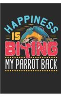 Happiness Is Biting My Parrot Back