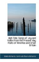 High Tide: Songs of Joy and Vision from the Present-Day Poets of America and Great Britain(English)