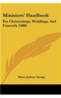Ministers' Handbook