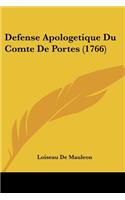 Defense Apologetique Du Comte De Portes (1766)