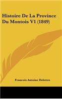 Histoire de La Province Du Montois V1 (1849)