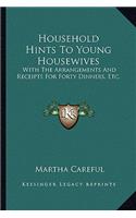 Household Hints to Young Housewives