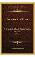 Socrates and Plato