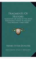 Fragments Of History