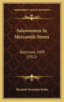 Saleswomen In Mercantile Stores