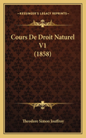 Cours De Droit Naturel V1 (1858)