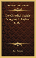 Christlich-Soziale Bewegung In England (1883)