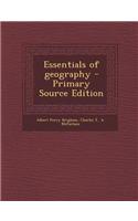 Essentials of Geography - Primary Source Edition