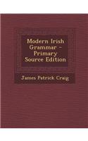 Modern Irish Grammar - Primary Source Edition: (English)