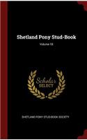 Shetland Pony Stud-Book; Volume 18