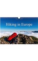 Hiking in Europe 2017: Pictures from the Alps, the Vosges, the Elbe Sandstone Mountains and the Hadrian's Wall(Calvendo Nature)