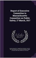 Report of Executive Committee to Massachusetts Committee on Public Safety, 17 March, 1917