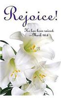 Rejoice! Easter Lilies Bulletin 2012, Regular Size (Package of 50): (English)