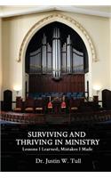 Surviving and Thriving in Ministry