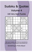 Sudoku & Quotes Volume 4