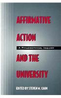 Affirmative Action and the University