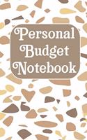 Personal budget Notebook: Personal Finance Planner Organizer for Debt Free Money Management Income expense and Savings log book