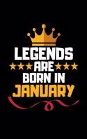 Legends Are Born In January