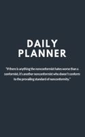 Daily Planner: Elegant Simple Minimalistic Undated Planner Organizer