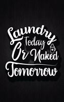 Laundry today or naked tomorrow