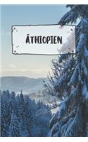 Äthiopien: Liniertes Reisetagebuch Notizbuch oder Reise Notizheft liniert - Reisen Journal für Männer und Frauen mit Linien