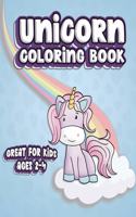 Unicorn Coloring Book Great For Kids Ages 2-4