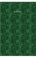 2019 Planner: Frosted Green - 6 X 9 Daily Weekly Monthly Annual Organizer Scheduler with Contacts & Passwords & Birthdays