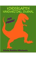 Kindergarten Handwriting Journal