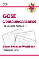 GCSE Combined Science Edexcel Exam Practice Workbook - Foundation (answers sold separately): (CGP Edexcel GCSE Combined Science)