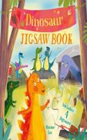 Dinosaur Jigsaw Book: Includes 4 Jigsaws!
