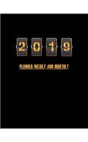 2019 Planner Weekly and Monthly
