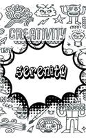 Serenity: Draw and Write Personalized Name Notebook Journal Diary Sketchbook with 120 Lined Pages