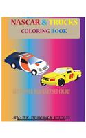 NASCAR & Trucks Coloring Book: Get on Your March! Get Set! Color!