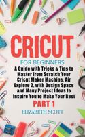 Cricut for Beginners: A Guide with Tricks & Tips to Master from Scratch Your Cricut Maker Machine, Air Explore 2, with Design Space and Many Project Ideas to Inspire You 