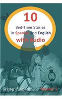 10 Bed-Time Stories in Spanish and English with audio