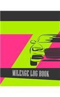 Mileage Log Book: Vehicle Mileage & Gas Expense Tracker Log Book For Small Businesses (V4)