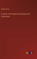 Grimer of the English Constitution and Government