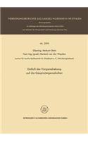 Einfluß Der Vorgarndrehung Auf Die Gespinsteigenschaften