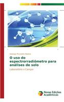 O uso do espectrorradiômetro para análises de solo: (Portuguese)