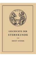 Die Geschichte der Sternkunde
