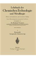 Lehrbuch Der Chemischen Technologie Und Metallurgie