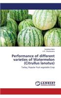 Performance of different varieties of Watermelon (Citrullus lanatus)