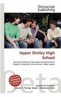 Upper Shirley High School: (English)
